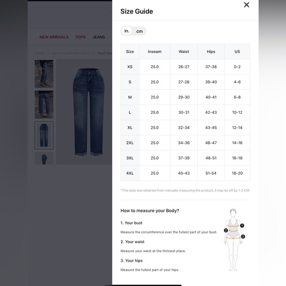 Flamingals Roll Hem  Mid Waist Straight Leg Crop Jeans in Army Green Medium NWT - Picture 9 of 11